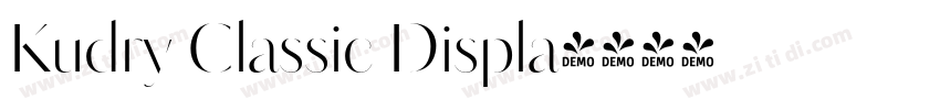 Kudry Classic Displa字体转换 Kudry Classic Displa字体转换
